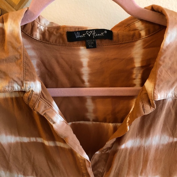 Tie dye striped blouse ✨ - Picture 4 of 4